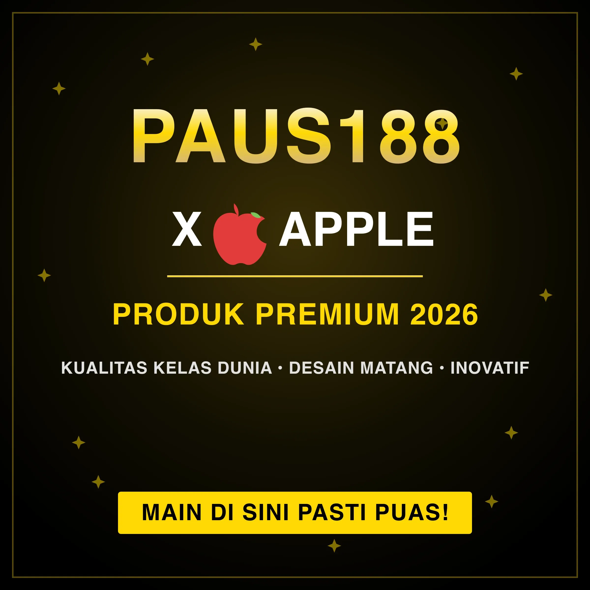 PAUS188 X APPLE - Produk Premium 2026